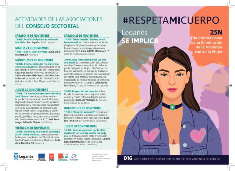 Leganés organiza un nutrido programa