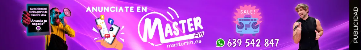anunciate en master fm