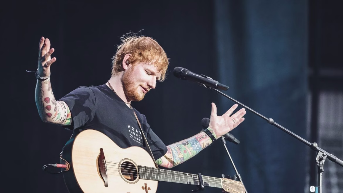 Ed Sheeran estrena vídeo en directo del tema "Sapphire"