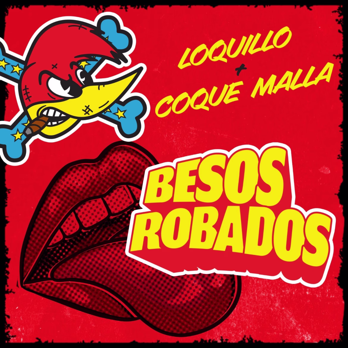 Loquillo y Coque Malla juntos en “Besos robados”