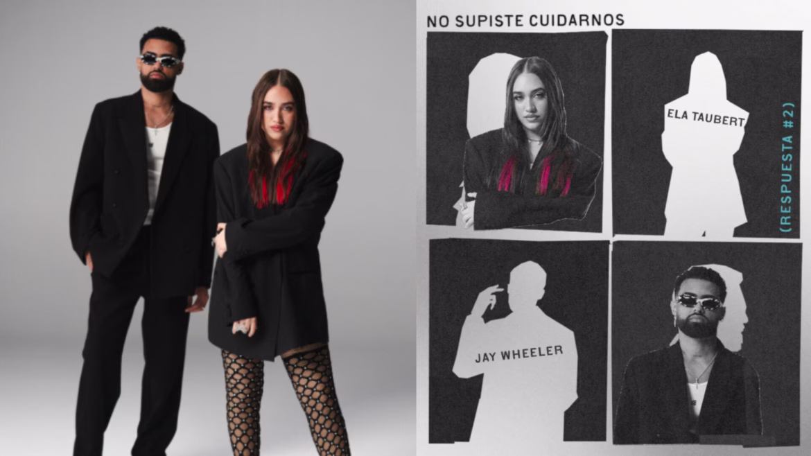 Ela Taubert junto a Jay Wheeler dicen "No Supiste Cuidarnos"
