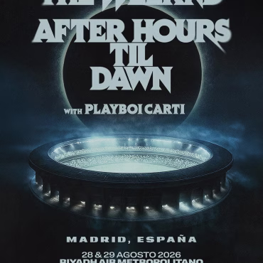 The Weeknd da a conocer dos conciertos en Madrid en 2026
