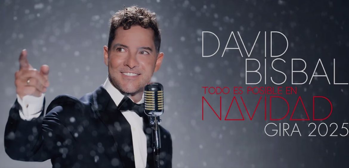 David Bisbal regresa con "Todo es posible en navidad, Gira 2025"