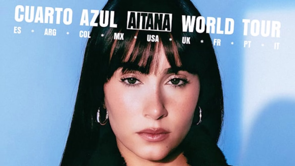 Aitana anuncia fechas de su gira mundial "Cuarto Azul Word Tour"