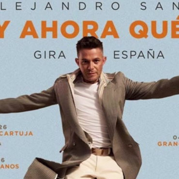 Alejandro Sanz anuncia gira 2026 en España con "¿Y Ahora Qué?"