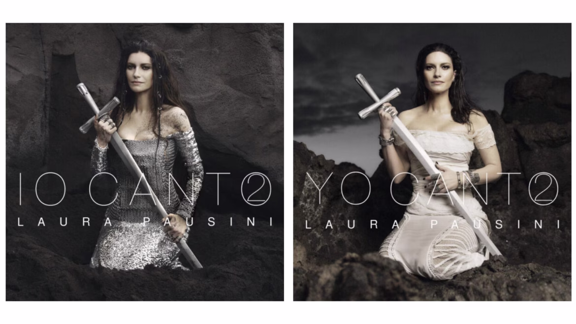 Laura Pausini enseña portada de su próximo álbum "YO CANTO 2"