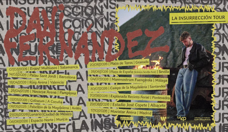 Dani Fernández anuncia "La Insurrección Tour"