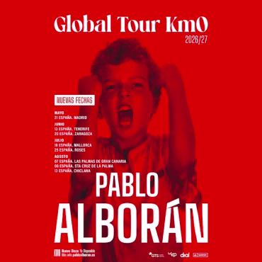 Pablo Alborán suma nuevas fechas a Global Tour "KM0"