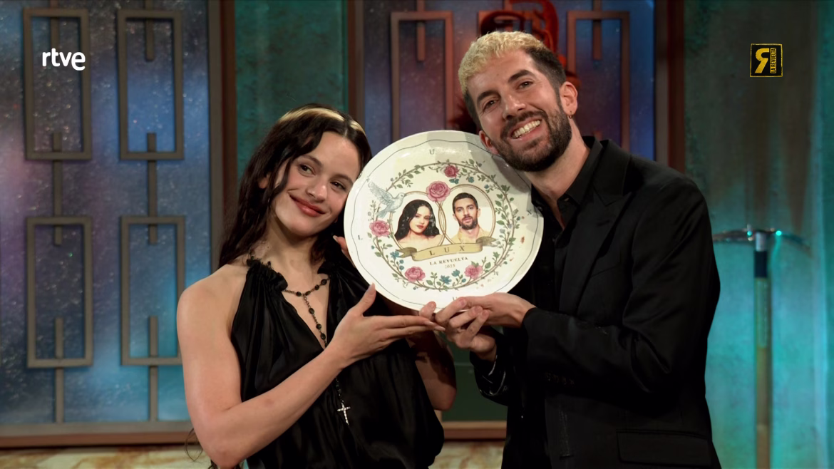 Rosalía revoluciona La Revuelta con su visita