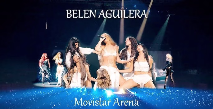Belén Aguilera lanza grabación del concierto en el Movistar Arena