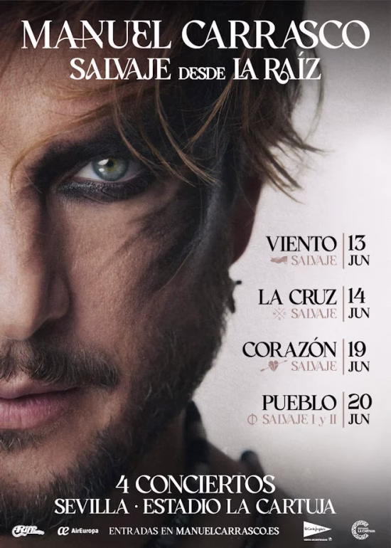 Manuel Carrasco anuncia "Salvaje desde la Raíz"