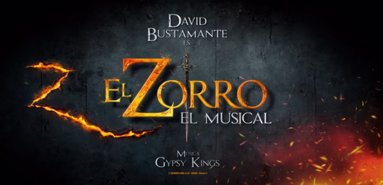 David Bustamante será el protagonista en “El Zorro, el musical”