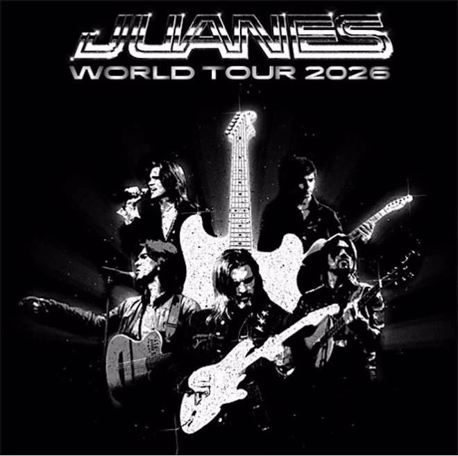 Juanes anuncia gira mundial "Juanes World Tour 2026"