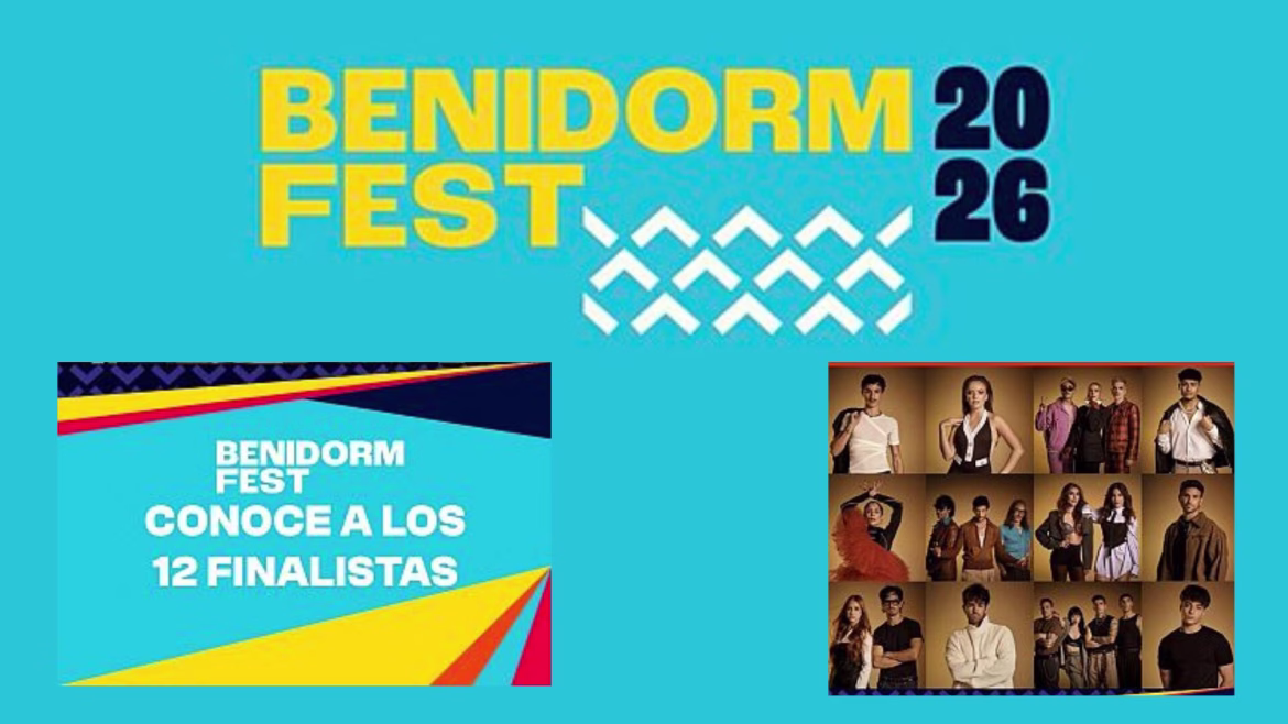 Orden de actuación de los 12 finalistas del Benidorm Fest 2026
