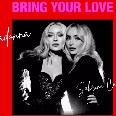 Ya es oficial, Madonna y Sabrina Carpenter en Bring Your Love