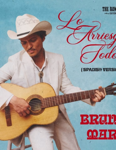 Bruno Mars reedita de su último éxito Risk it all en español