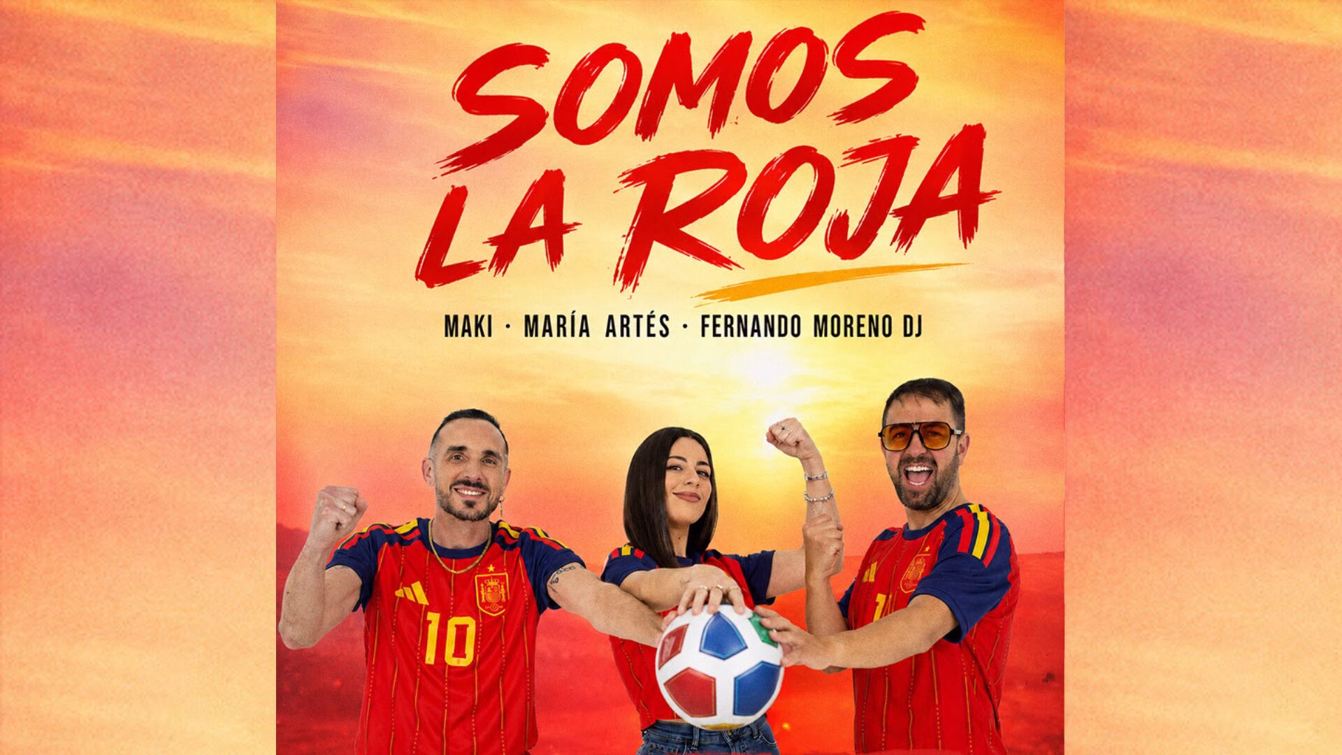 Maki, Maria Artés y Fernando Moreno DJ estrenan Somos la roja