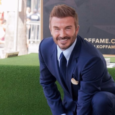 David Beckham ya tiene una estrella en Hollywood