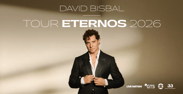 David Bisbal anuncia "tour eternos 2026" por Estados Unidos