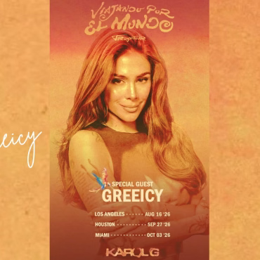 Greeicy arranca motores con su Candela World Tour