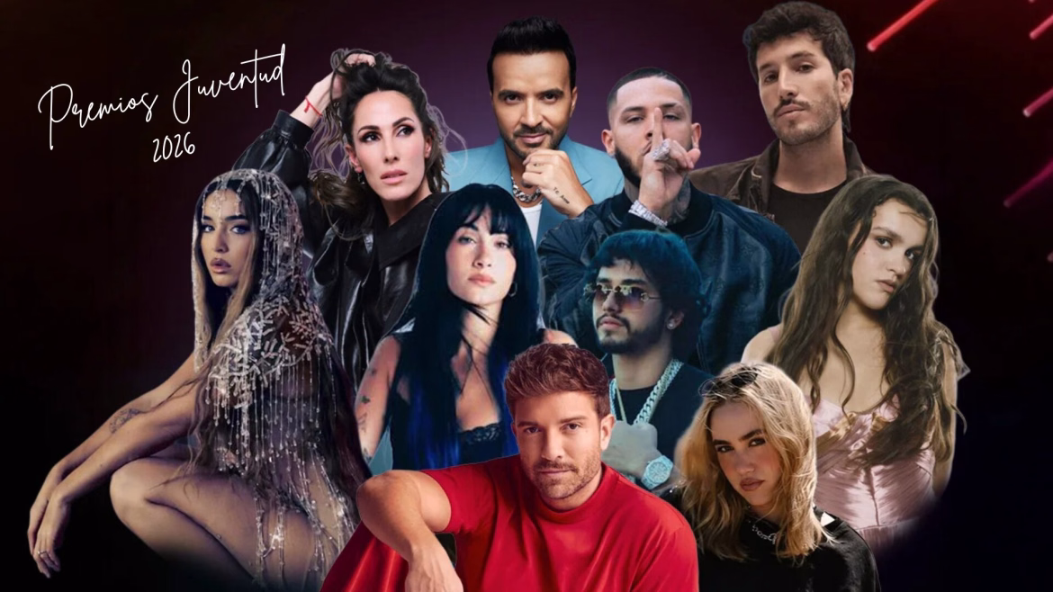 GTS Felicita a sus artistas nominados a los Premios Juventud 2026