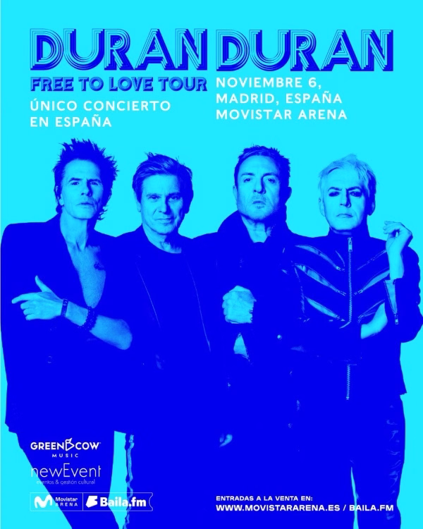 Duran Duran darán un único concierto en España este año