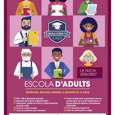 Última semana de inscripciones para la “Escuela de Adultos”
