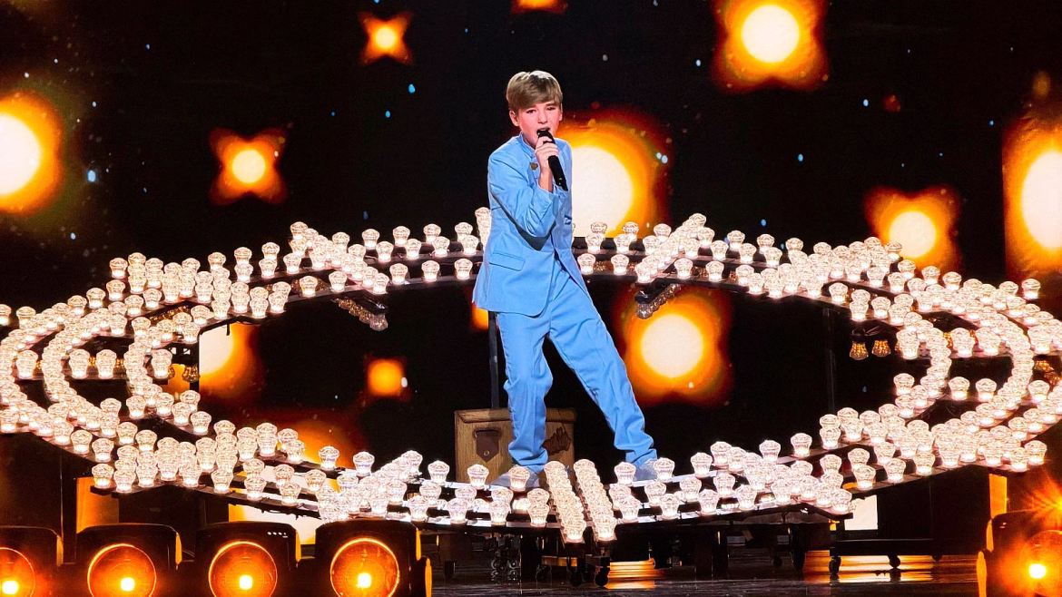 Lucas Paulano casi ganador de Eurovisión Junior