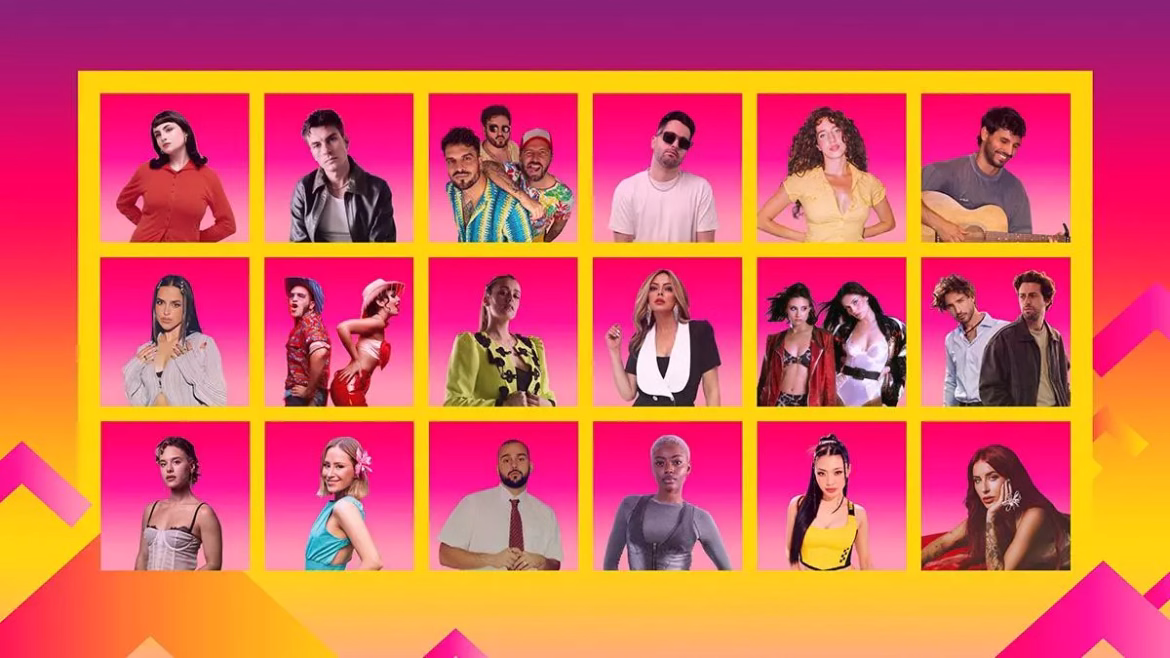 Los 18 participantes del Benidorm Fest 2027